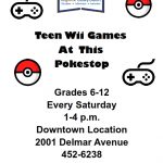 Teen Wii Games Every Saturday