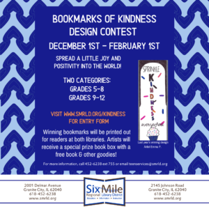 Bookmarks of Kindness Design Contest Six Mile Regional ...