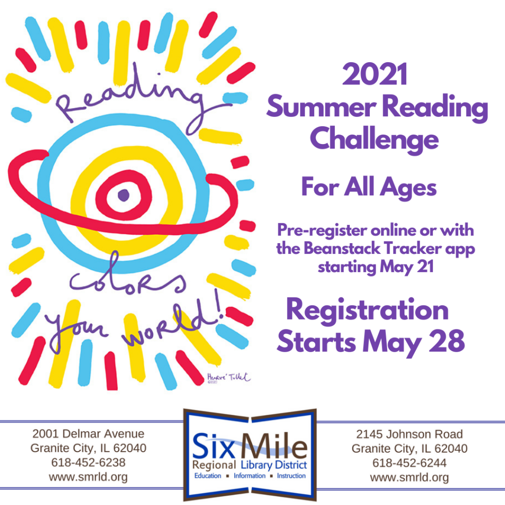 Pre Registration For 2021 All Ages Summer Reading Challenge Begins Six